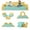 Mint Green, variant on PAPROOS Kids Sofa Couch 10PCS, DIY Creative Modular Kids Play Couch, PU Leather Toddler Couch Sofa, Convertible Kid Couch with Foam for Toddlers, Infants, Kids, Pre-school, Pink