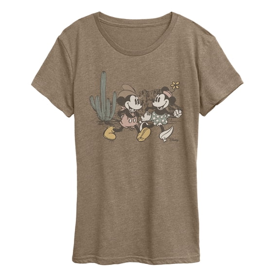 Disney - The Desert Mickey Mouse - Women's Short Sleeve Graphic T-Shirt