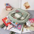 thumbnail image 4 of Mochila de hombro Kawaii Mochila de estudiante japonés Bolso bandolera (Verde), 4 of 9