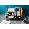 Stock Your Home Office Desk Supplies Organizer With Multi-Purpose Functionality As A Mail Organizer, Media Organizer & Electronics Organizer
