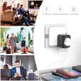 thumbnail image 4 of European Travel Plug Adapter Universal Travel Adapter - 3 USB + 1 Type C in One Travel Charger with UK/US/AUS/EU Plugs and Socket, International Power Adapter Wall Charger,Black, 4 of 7