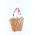 thumbnail image 3 of Time & Tru Women’s Woven Beach Tote Bag, 3 of 4