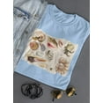 thumbnail image 3 of Ocean Shells T-Shirt Women -Grace Popp Designs, Female 5X-Large, 3 of 4