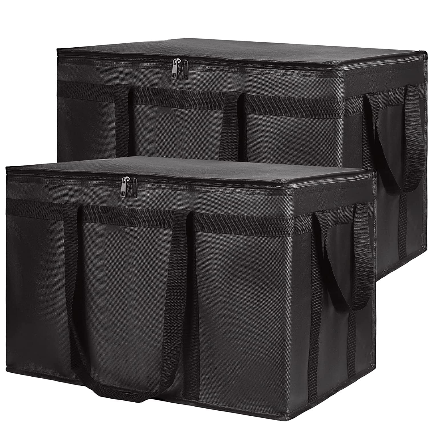 Insulated Food Delivery Bag, XXXLarge Insulated Reusable Grocery