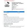thumbnail image 2 of Front Brake Pad and Rotor Kit - Compatible with 2001 - 2002 BMW Z3 3.0L 6-Cylinder, 2 of 2