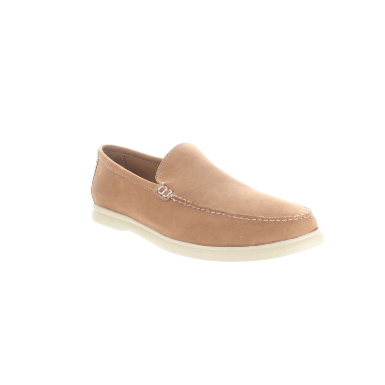 Johnnie O Malibu Leather Slip On Loafers Amazon.com | johnnie-O Malibu Moccasin Navy / 8 | Loafers  main image 2