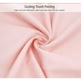thumbnail image 3 of 4 Piece Bamboo Microfiber Pink Full Sheet Set, Deep Pocket Bed Sheets, 3 of 6