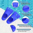 thumbnail image 4 of Swim Training Fins Silicone Professional Scuba Diving Fins Short Men Women Snorkel Swimming Fins Kids Flippers Equipment Set, 4 of 5