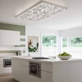 thumbnail image 3 of Sage Green Leaf Magnetic Fluorescent Light Covers for Ceiling Lights 2x4Ft, Retro Farmhouse Plant Floral Branch Office Classroom Kitchen Drop Ceiling Light Covers Lighting Filters Shade Panel 4 Packs, 3 of 9