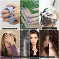 thumbnail image 4 of Silicone Hair Scalp Massager Shampoo Brush Scalp Scrubber Hair Washing Brush Exfoliating Brush Head Scrubber for Shower - Blue, 4 of 5
