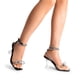 thumbnail image 5 of Sandalia DREAM PAIRS Stiletto con Moño y Pedrería 9.5 Negra, 5 of 6