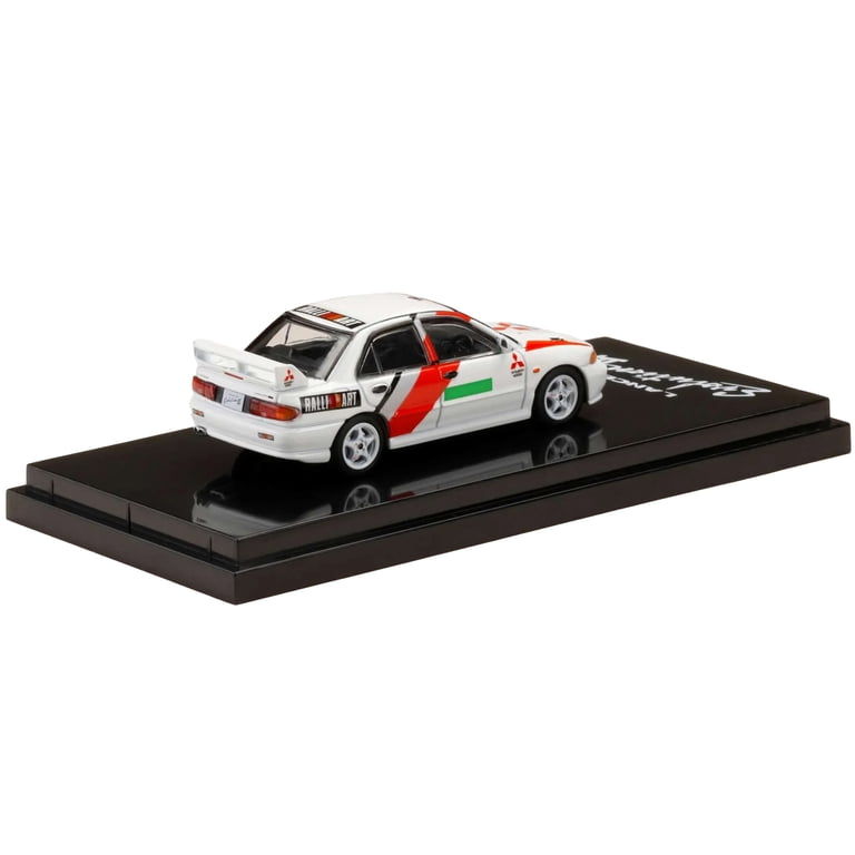 Mitsubishi Lancer RS Evolution III RHD Scortia White with Red