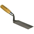 thumbnail image 2 of Kraft Tool GG434 6" x 2" Margin Trowel with Wood Handle, 2 of 5