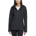 thumbnail image 1 of Andrew Marc Ladies' Removable Hood Breast Pocket Scuba Jacket (Black, L), 1 of 4
