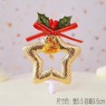 thumbnail image 1 of Adornos para tartas de Navidad, suministros para fiesta de té, adornos para tartas de Navidad, accesorios de decoración, novedad de 2023, 1 of 4