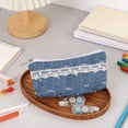 thumbnail image 5 of Summer Saving!Back_to_School Supplies Under $1 dollars!Special Pencil Case Pouch, High-Appearance Fresh Floral Pencil Bag Cute ish Storage Bag Large CapacityStationery Organizer Pouch, C, 5 of 8