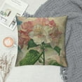 thumbnail image 2 of Nawypu  Pink Hydrangea Throw Pillow Cover Bouquet Floral Elegant Botanical Bunch Flower Leaf Bloom Plant Pillow Case  Decorative Men Women Boy Girl Room Cushion Cover for Home Couch Bed, 2 of 5