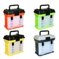 thumbnail image 4 of 4 Layer Large Capacity Fishing Tackle Box Multifunctional Fishing Accessories Storage Container Box Fishing Baits Case, 4 of 9