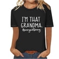 thumbnail image 1 of LSLJS Mode Femmes Col Rond Manches Courtes Imprimé T-Shirt Blouse Décontractée Hauts, Cadeaux pour Femmes, 1 of 4