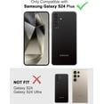 thumbnail image 2 of for Samsung Galaxy S24 Plus Case, Liquid Silicone Phone Case with Microfiber Lining Camera Protection Anti-Scratch Shockproof Cover for Galaxy S24+ - Blue, 2 of 14