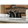 thumbnail image 3 of Kingston Brass KB950ACL American Classic Mini-Widespread Bathroom Faucet, Matte Black, 3 of 5