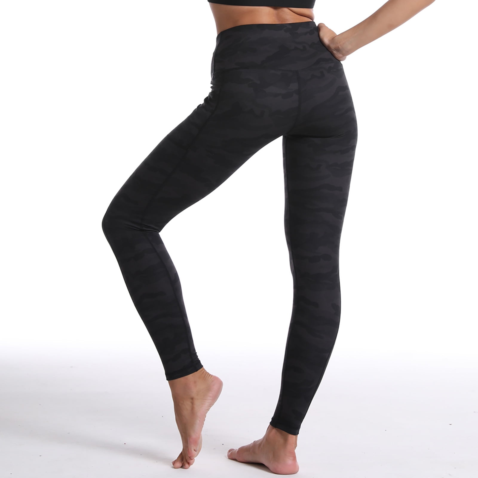 LWZWM Workout Legging 3D Printed Butt Lifting Yoga Pants for Women Teens  Girls Sports Fashion Casual High Waist Pocket Mesh Leggings Yoga Pants  Black L 