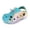 Tie Dye Green, variant on Norty Boy's Girl's Children Kid Fun Slip On Sandal Slipper Clog Shoe, 42420