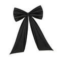 thumbnail image 3 of TISHITA Large Bow Decor Backdrop Large Giant Ribbon Tie for Party Christmas Birthday Black, 3 of 8