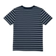 thumbnail image 3 of Playera Casual Manga Corta George para Niño, Diseño Líneas Horizontales Azul Talla 8, 3 of 4
