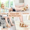thumbnail image 5 of Heel Protectors for Pressure Sores, Sheepskin Heel Cushions, Medical Lambs Wool Padding, Ankle Protectors for Bed Sores, Sheep Skin Foot Protectors (2-Pack), 5 of 6