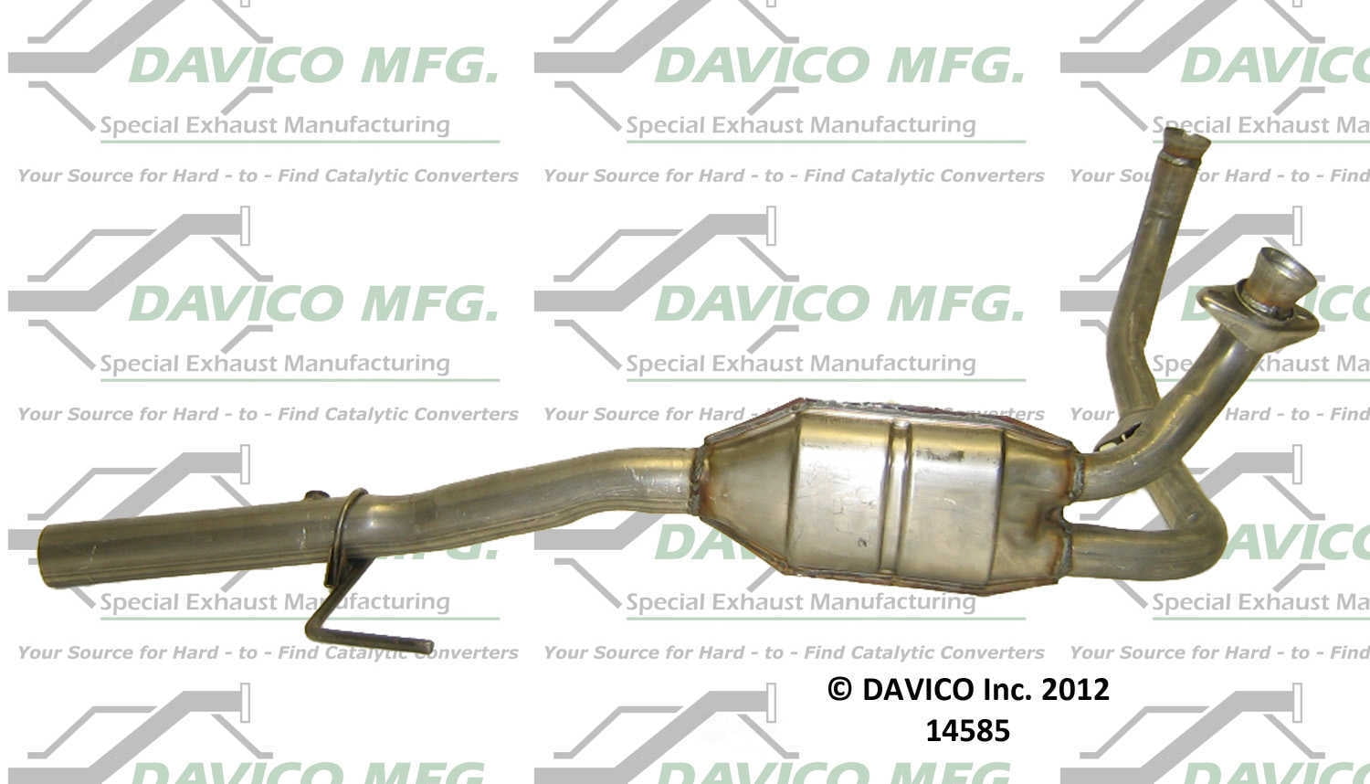 Davico Mfg 14585 Direct-Fit Catalytic Converter