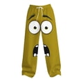 thumbnail image 5 of Blmnix Beach Pants Pants Men Baggy Palazzo Low Waisted Lightweight Pants Sweatpants Yellow Long Wide-Leg Mens Casual Pants,XL, 5 of 5