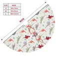 thumbnail image 3 of Yiaed Cute Dinosaur Print Christmas Tree Skirt , Tree SkirtsTree Mat for Christmas Winter Holiday Indoor Decorations-48", 3 of 7