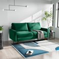 thumbnail image 2 of Enor Furniture Lauring 70" Upholstered Modern Velvet Sofa in Green, 2 of 13
