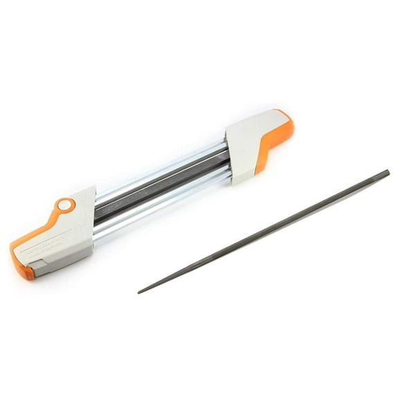 2 in 1 Easy File Chainsaw Chain Sharpener 3/8 P   Replacement File!