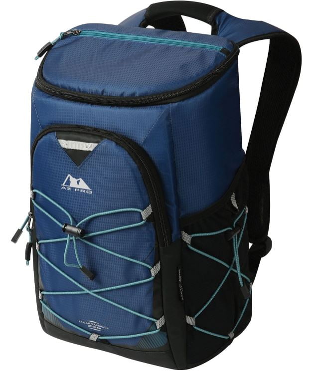 AZ PRO 24 CANS BACKPACK COOLER IN BLUE 