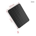 thumbnail image 2 of Coofit Food Defrosting Tray Stripes Metal Safe Rapid Thawing Plate Meat Thawing Board, 2 of 10