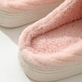 thumbnail image 5 of Leozcaa Slippers for Women Warm Memory Foam Comfy House Slippers Anti-Skid Rubber Sole for Indoor Outdoor, 5 of 9