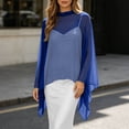 thumbnail image 2 of Sheer Chiffon Irregular Wrap Shawl for Wedding Evening Party Elegant Breathable Shoulder Cover Up Scarf, 2 of 5