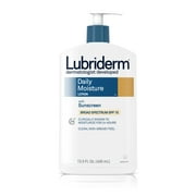Lubriderm Daily Moisture Lotion, Vitamin B5 and SPF 15, 13.5 fl. oz