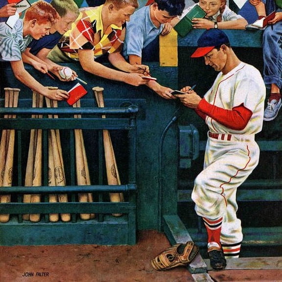 Marmont Hill Stan the Man by John Falter Painting Print on Canvas