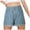 Blue, variant on Siilsaa Resort Wear Womens Casual Shorts High Waisted Fashion Beach Cruise Shorts Cute Comfy Summer Shorts Blue,S