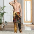 thumbnail image 2 of Honiee Colorful Bull Western Man for men - a sleek fusion of Straight Pajama Pants, versatile Lounge Pants, and cozy Sleepwear, all rolled into one-XX-Large, 2 of 6