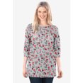 thumbnail image 5 of Woman Within Women's Plus Size Perfect Long-Sleeve Crewneck Tee Shirt, 5 of 6