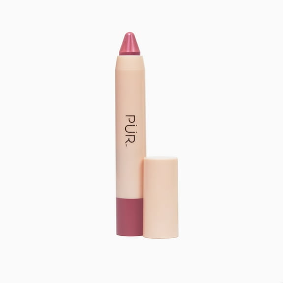 Pur Silky Pout Creamy Lip Chubby Makeup Lipstick Crayon, Blushing Rose
