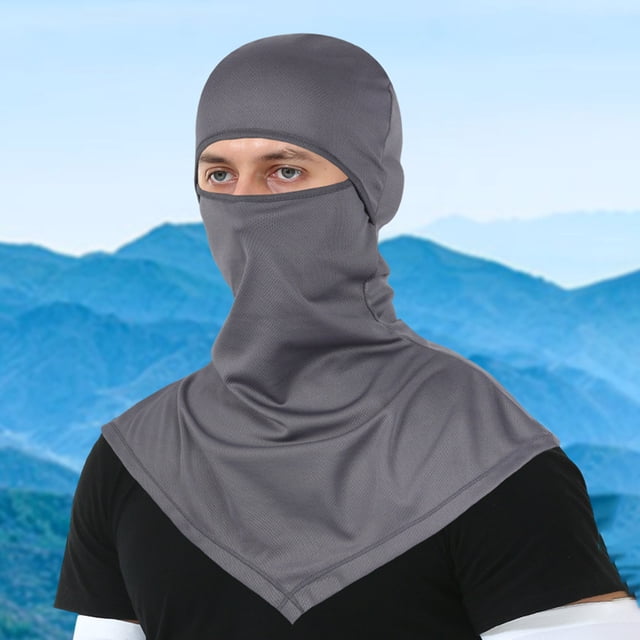LJNYFDC Face Protection Cover Protection Face Guard Balaclava Solid Color Breathable UV proof Neck Face Protection Cover
