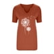 thumbnail image 3 of Fiudx Ofertas y Liquidaciones Camisetas Holgadas de Manga Corta con Cuello En V Informales Estampadas a La Moda para Mujer, 3 of 7