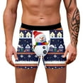 thumbnail image 1 of Mens Large Underwear Mens Athletic Underwear Spandex Briefs Men And One Men Briefs Liners for Bowel Soft Breathable With Comfortable Waistband For All Day Blue 3XL, 1 of 5
