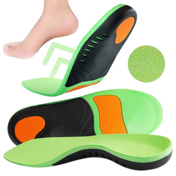 Orthotic Insoles High Arch Support Inserts Plantar Fasciitis Flat Feet Foot Pad