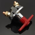 thumbnail image 5 of Battery Isolator Cut Off Switch Circuit Breaker,12V-60V 200A Universal Car Fixed Key Battery Disconnect Automotive Power Isolator Emergency Switch for Car,Boat, 5 of 5